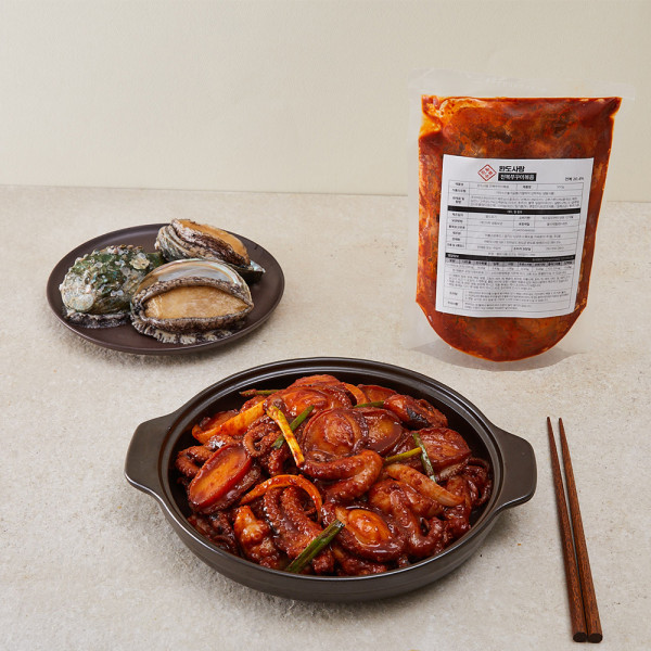 완도사랑 전복쭈꾸미볶음 500g